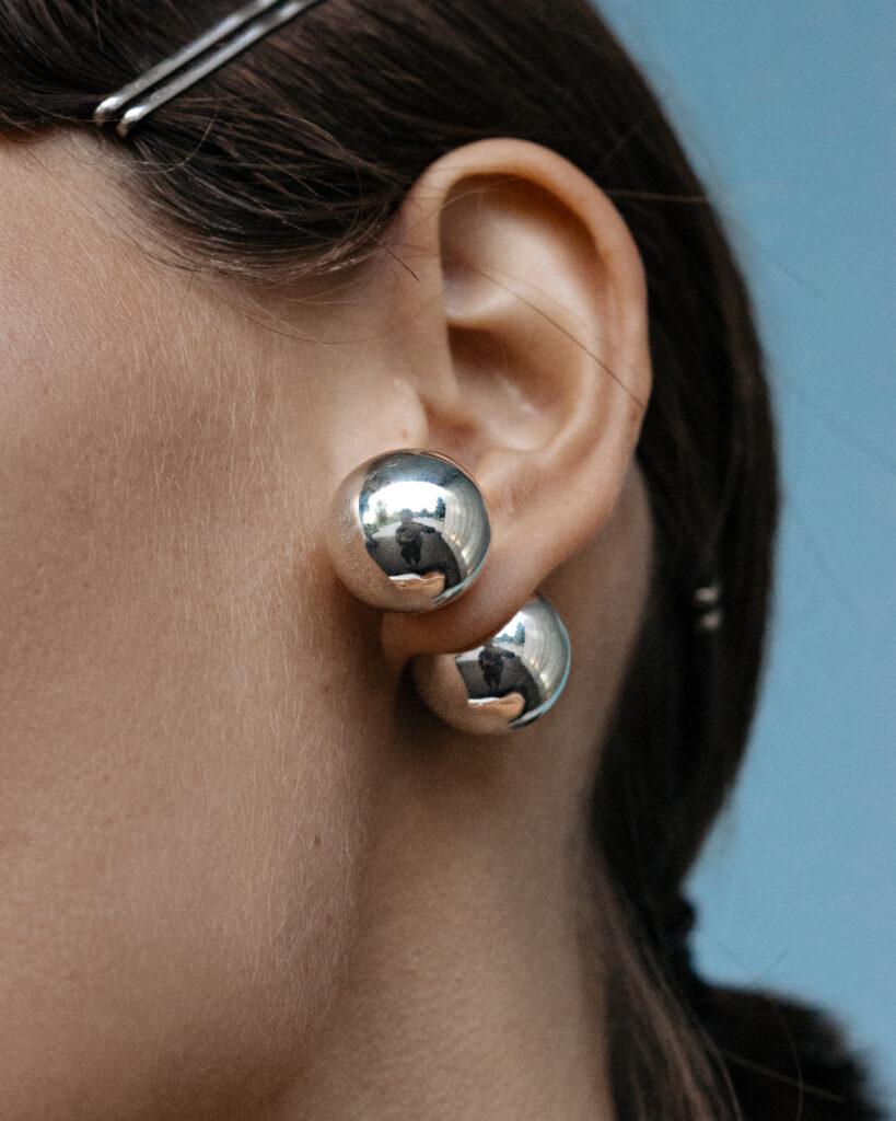 XL Spheres Mono-earring