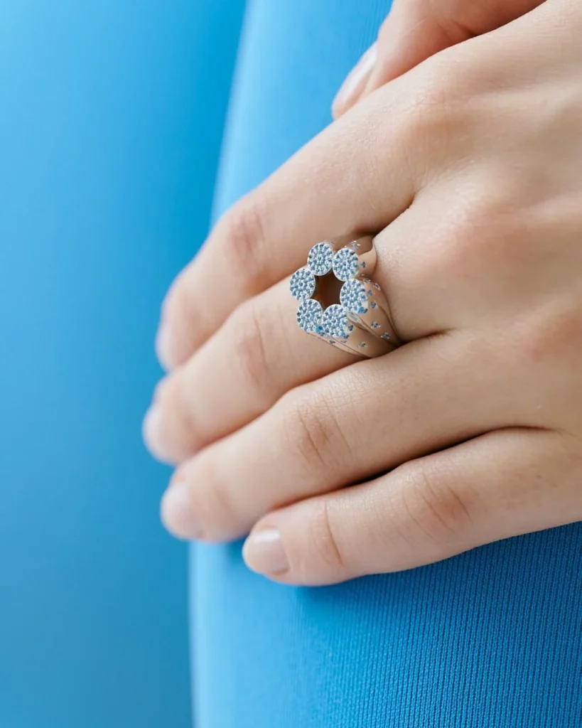 Blue Samotsvet Ring