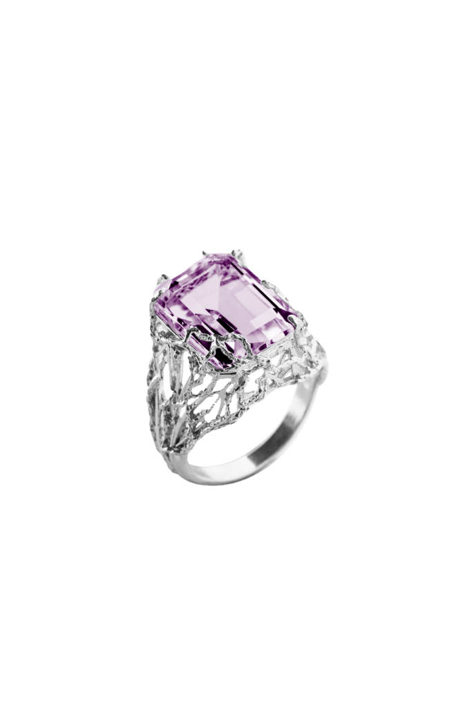 Amethyst Sparkle Ring