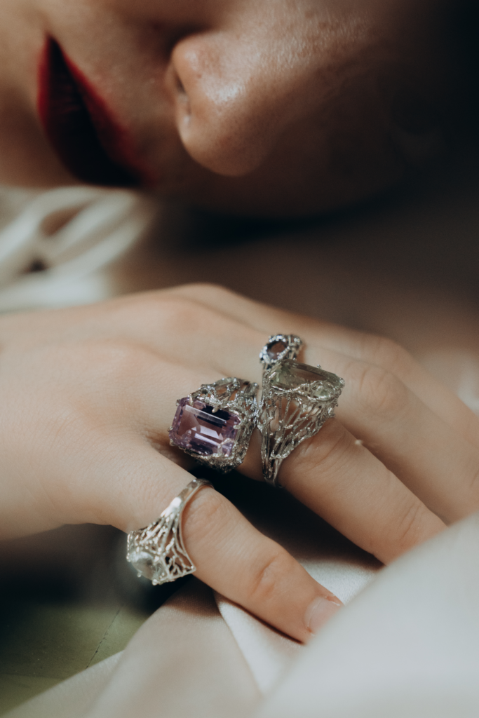 Amethyst Sparkle Ring