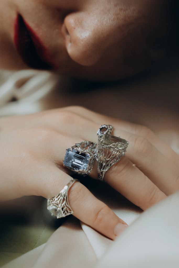 Blue Topaz Sparkle Ring