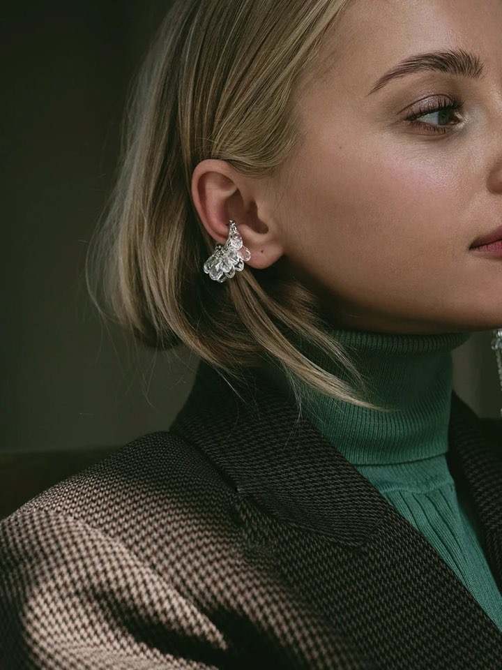 Naked Crystals Ear Cuff