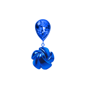 February Mono-earring
