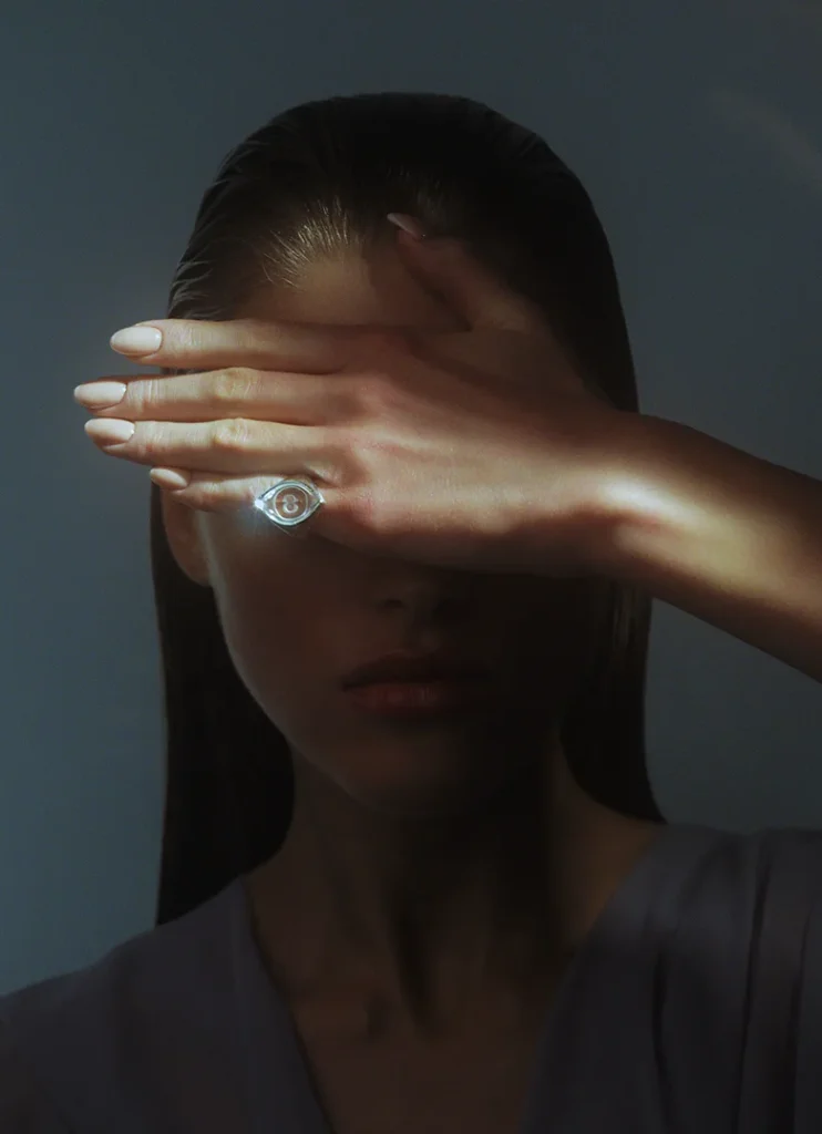Ring With A Crystal Eye