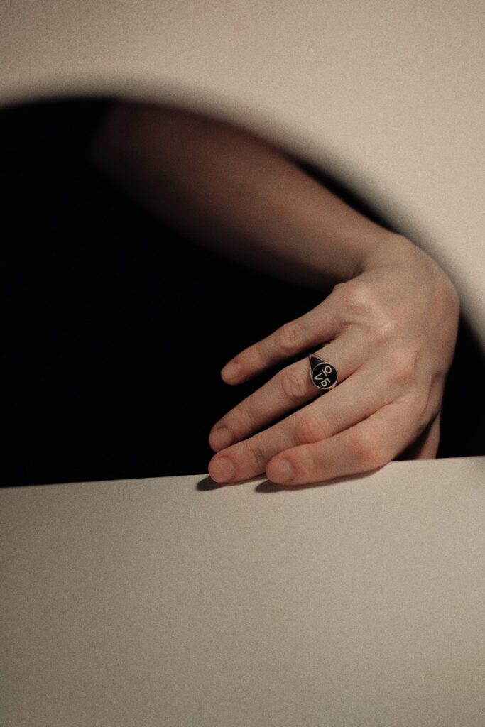 Lilya’s Brick Enamel Signet