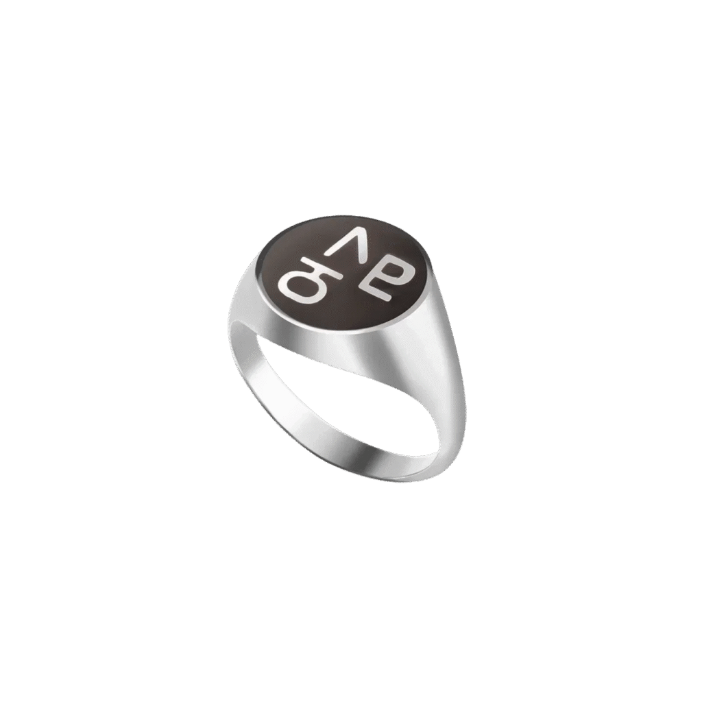 Lilya’s Brick Enamel Signet