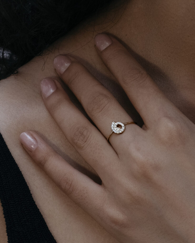 Small Spiral Ring
