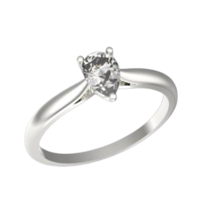 Pear Diamond Ring