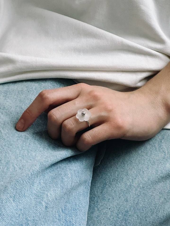 Сrystal Forget-me-not Ring