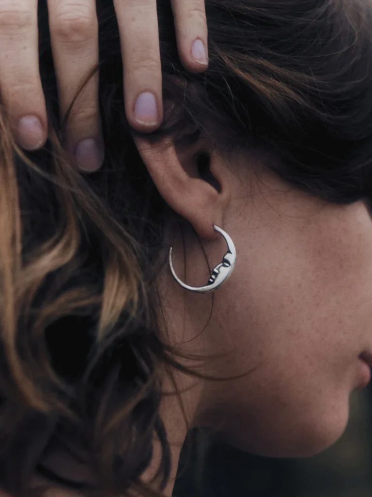 Moonface Big Earrings