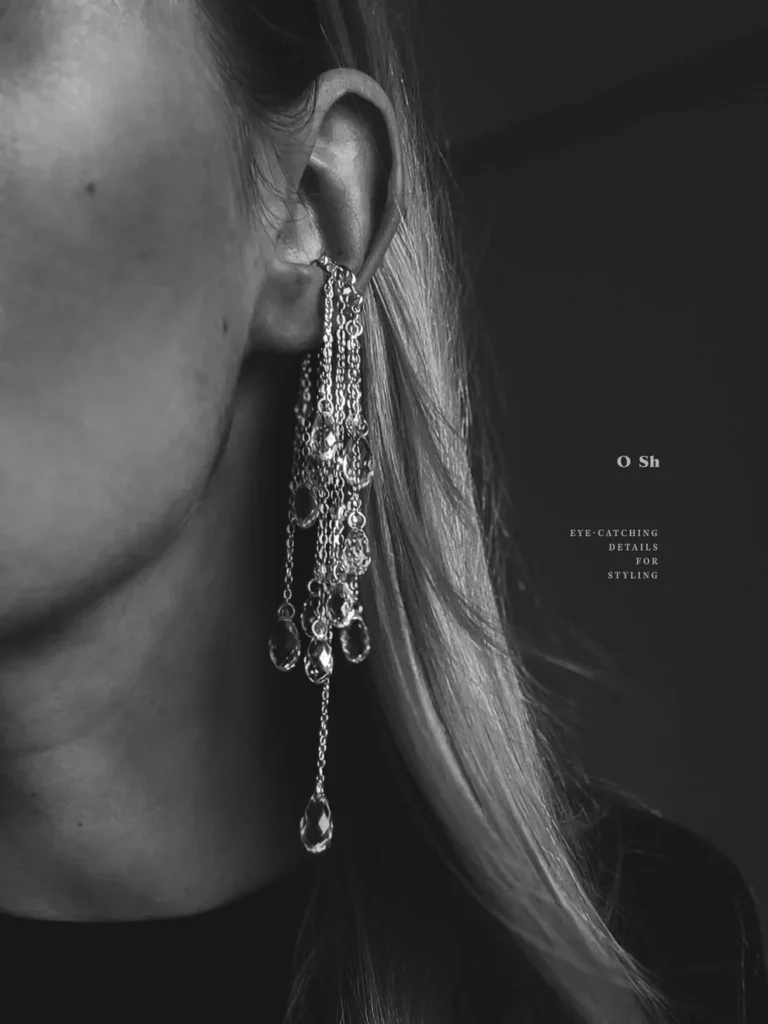 Glass Crystals Rain Cuff