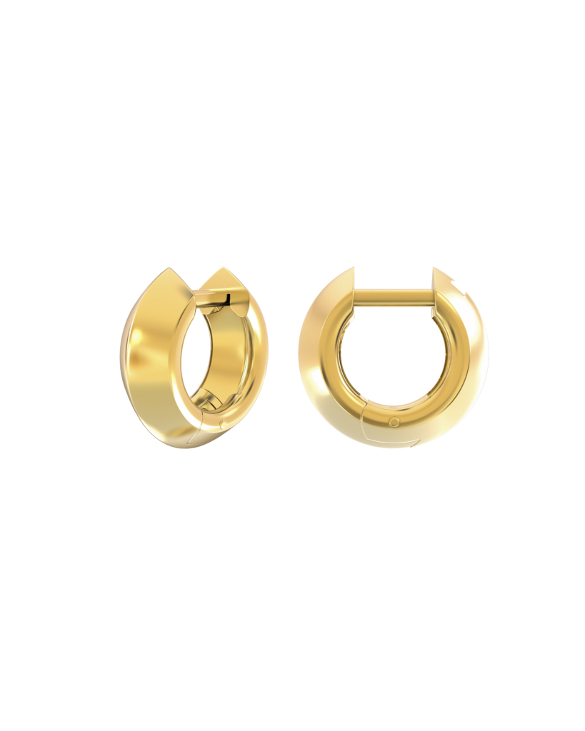Basic Spark Gold Hoops