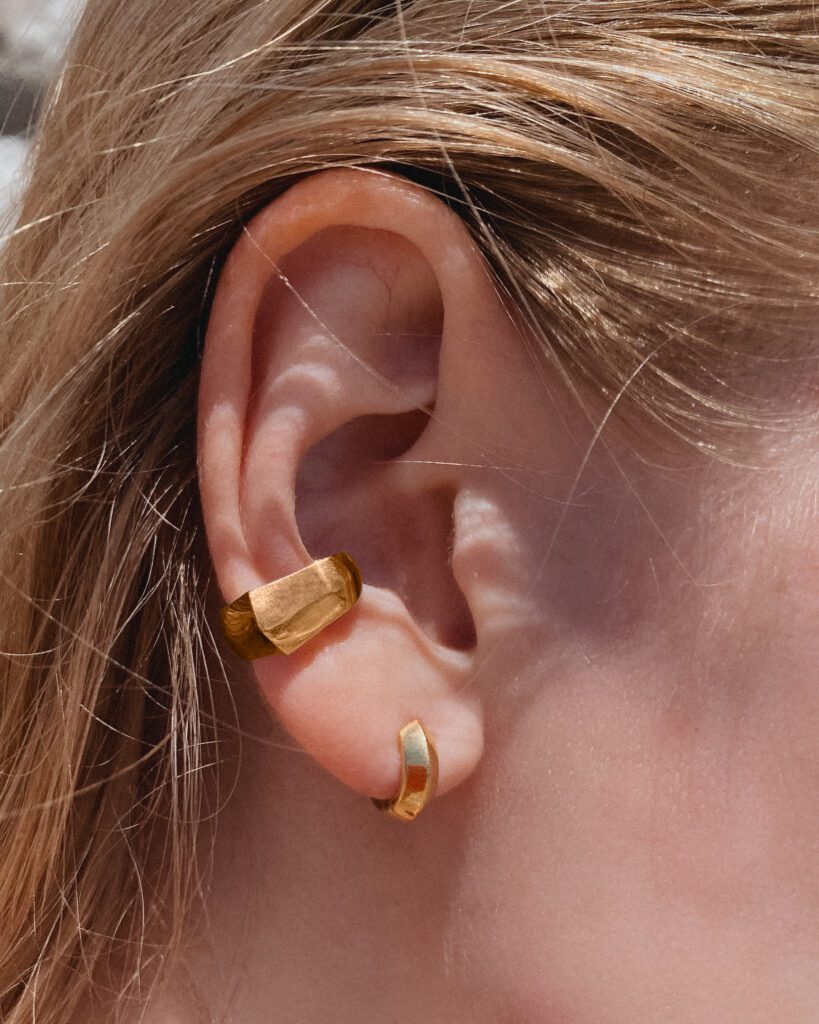 Bold Spark Gold Cuff